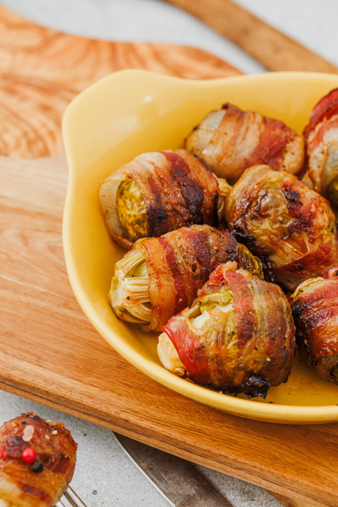 bacon wrapped brussels sprouts