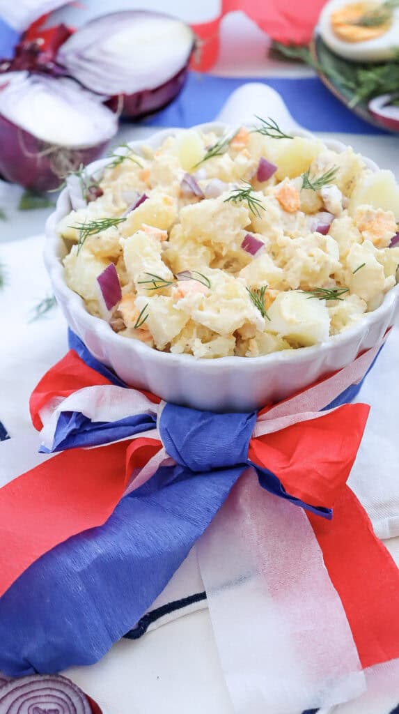 patriotic potato salad