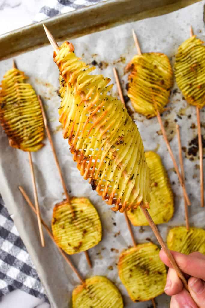 accordion potatoes