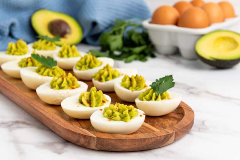 avocado deviled eggs