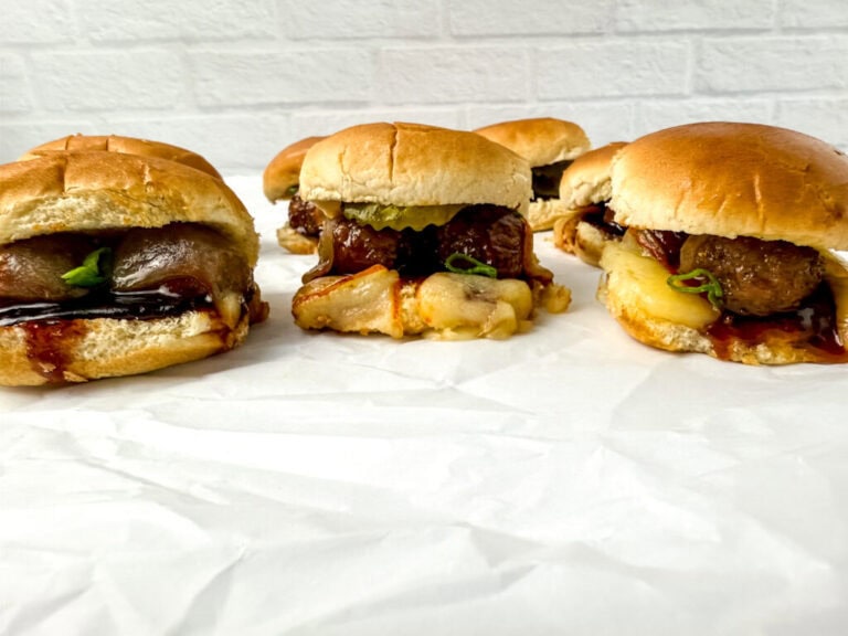 bbq meatball sliders
