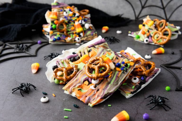 halloween candy bark