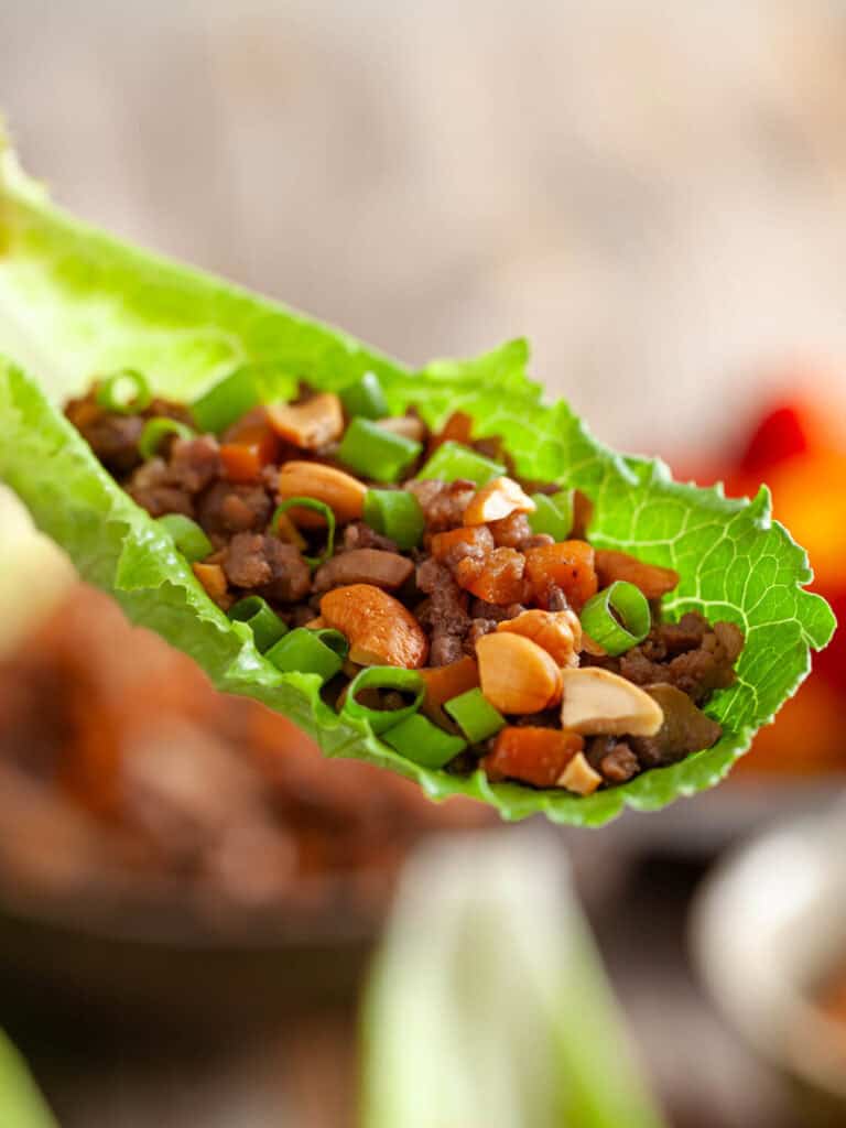 chinese pork lettuce wraps