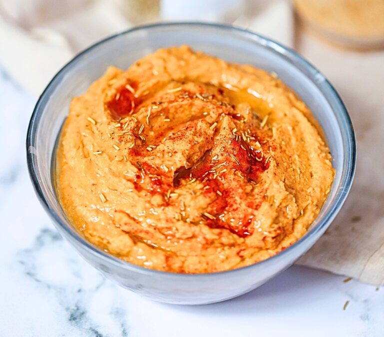 smoked rosemary hummus