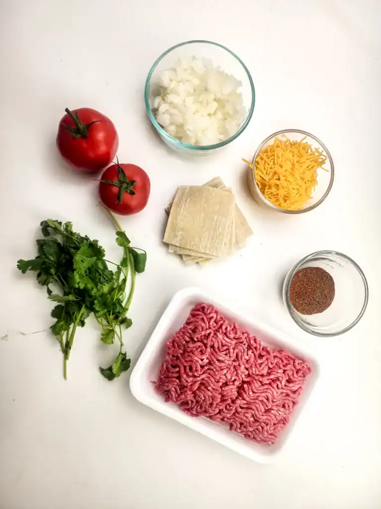 taco cups ingredients