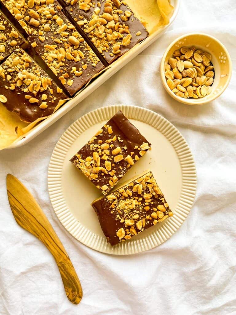 peanut butter shortbread bars