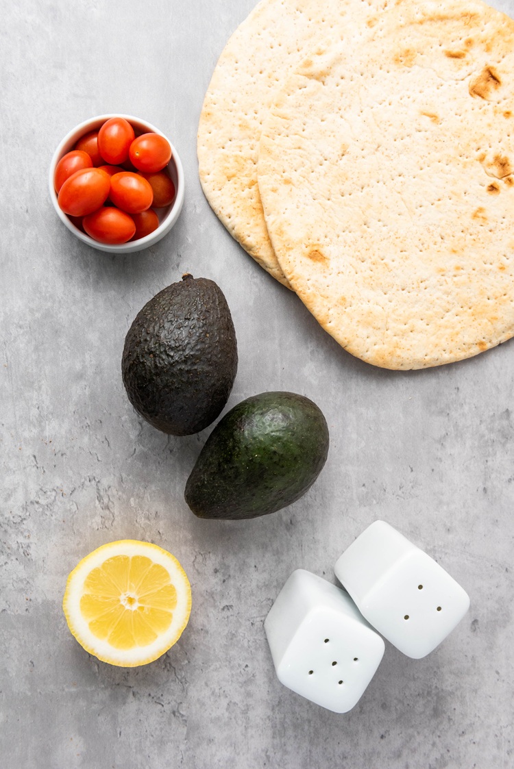 ingredients for a quick and easy christmas party appetizer