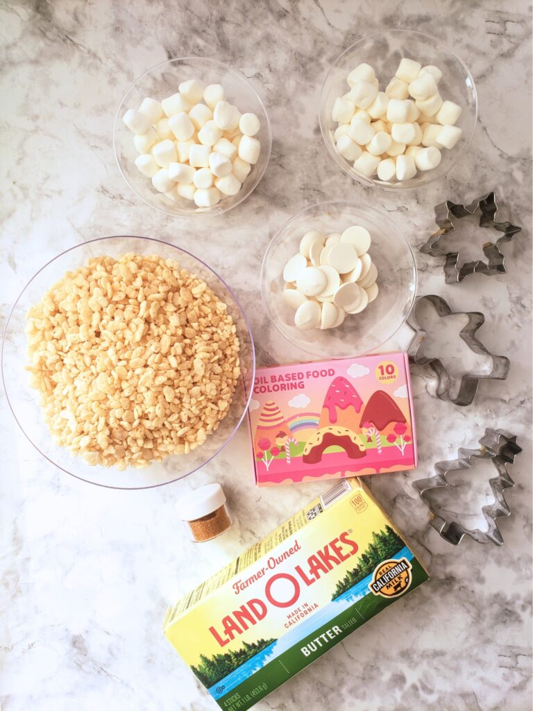 christmas rice krispies ingredients