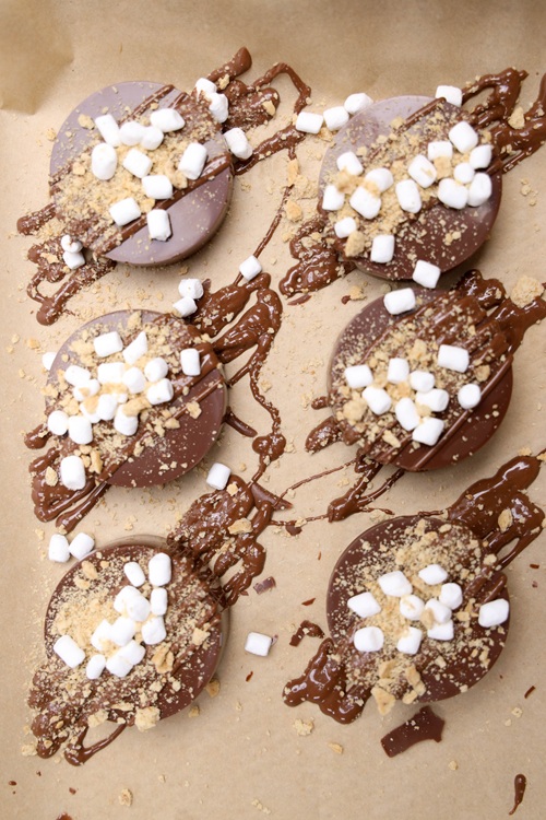 Sprinkle with mini marshmallows and crushed graham crackers for that perfect campfire crunch
