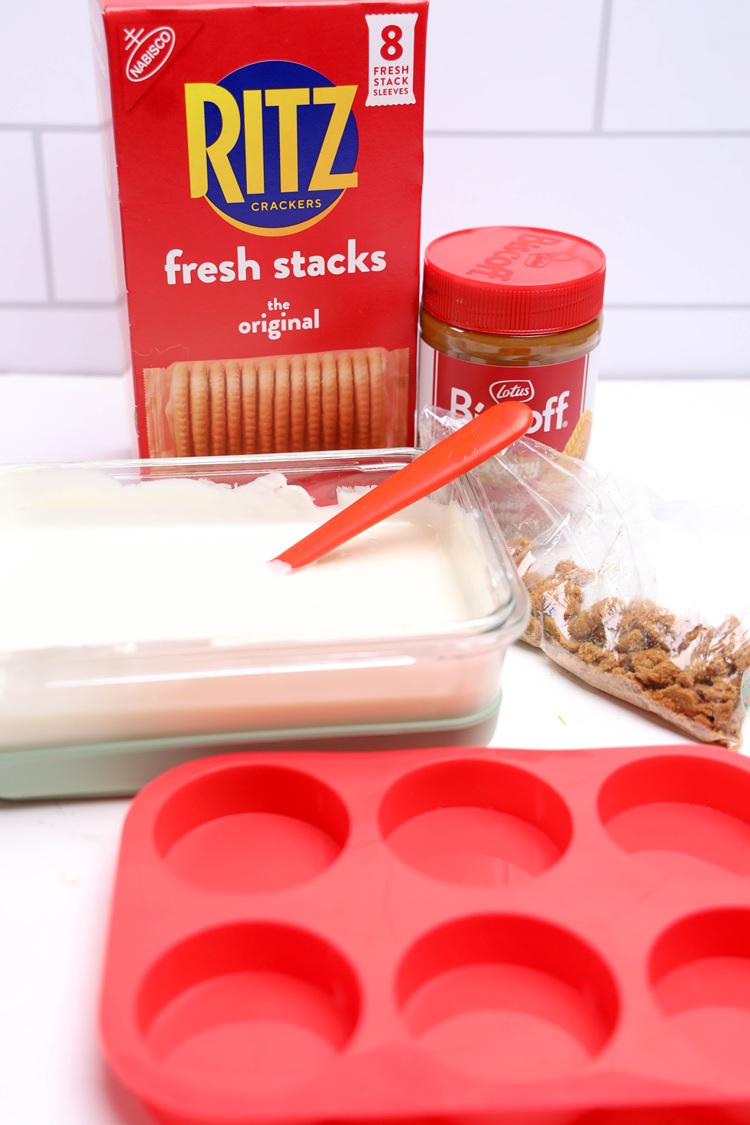 biscoff ritz cookies process