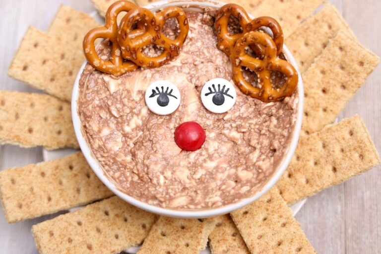 reindeer nutella dip