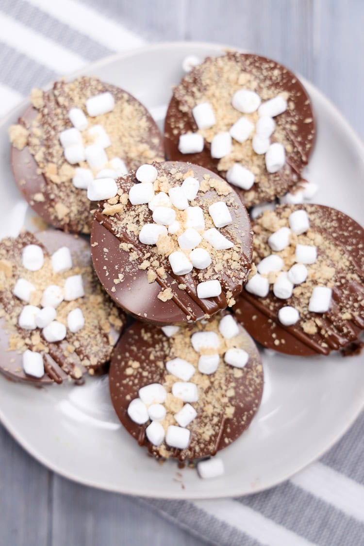 smores ritz new year cookies