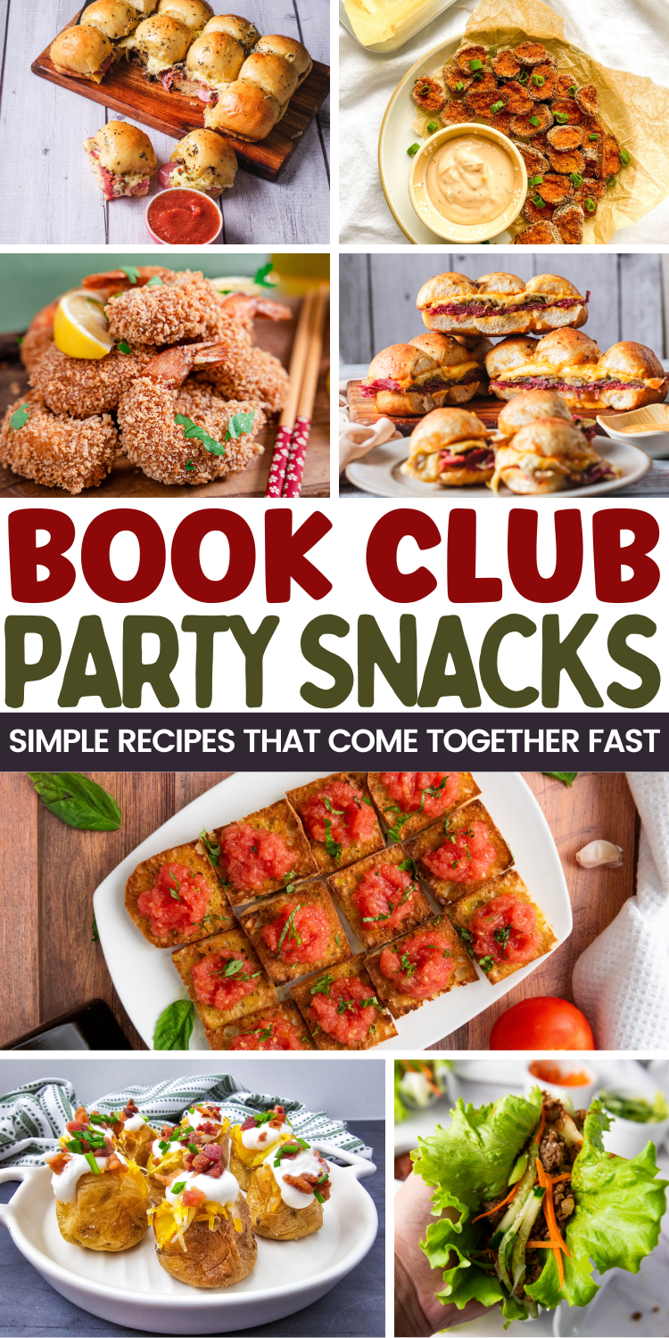 Quick Book Club Snack Recipes Perfect for Casual House Parties
