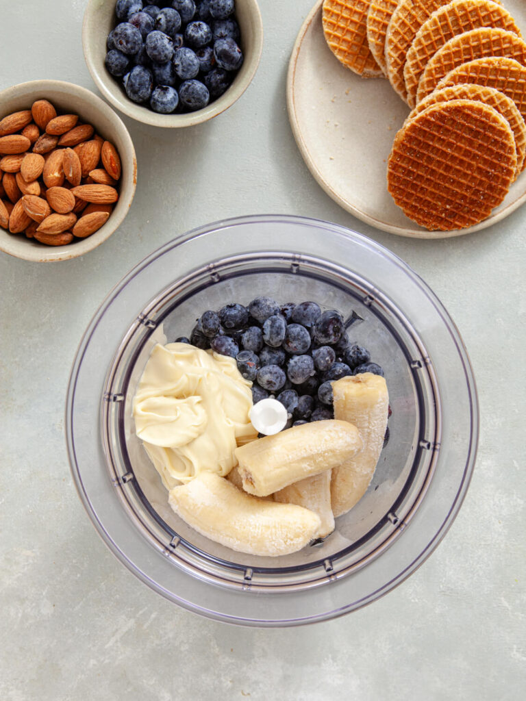 add ingredients to the food processor