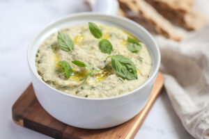 basil pesto hummus