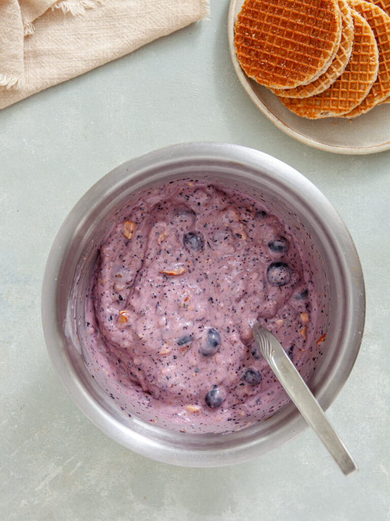 blueberry ice cream