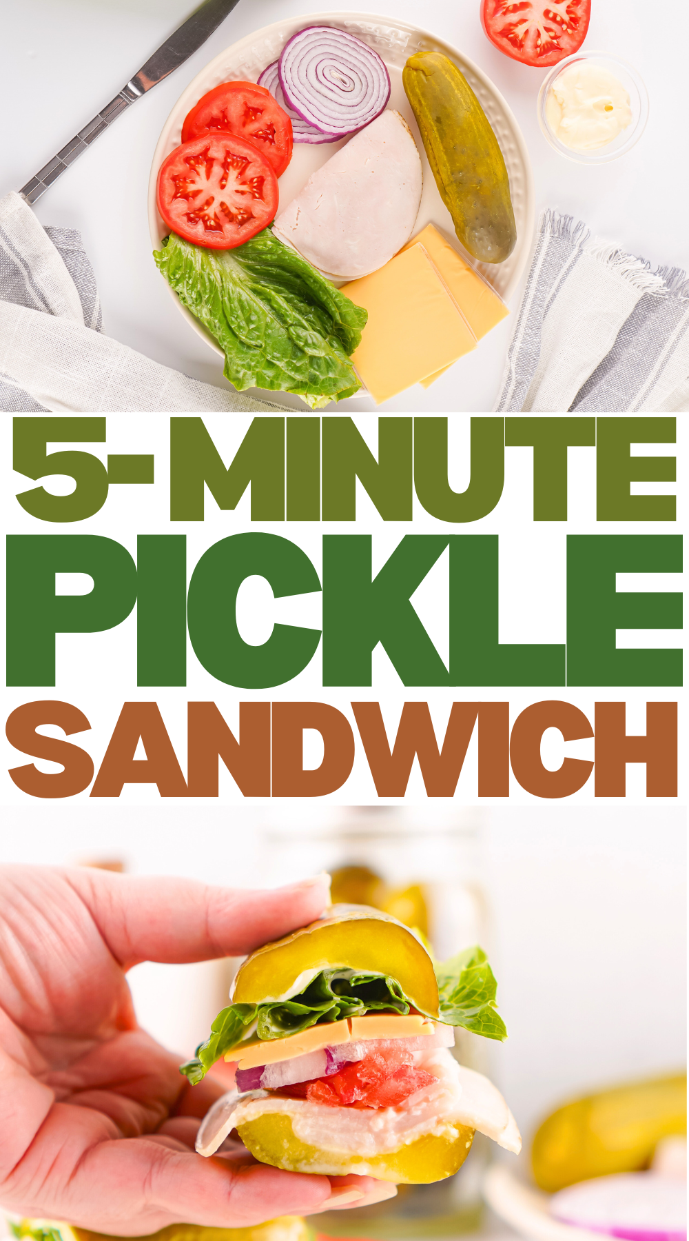 5-minute Pickle Sandwich
