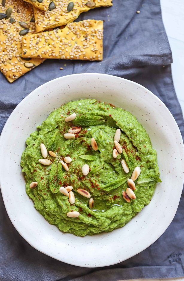 green pea dip