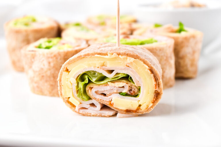 turkey pinwheel sandwiches